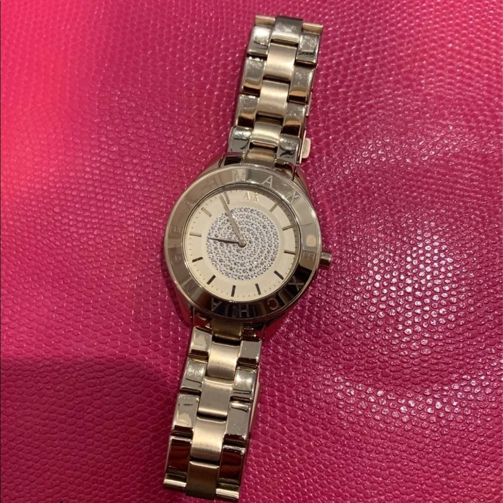 Gold Armani Exchange Watch